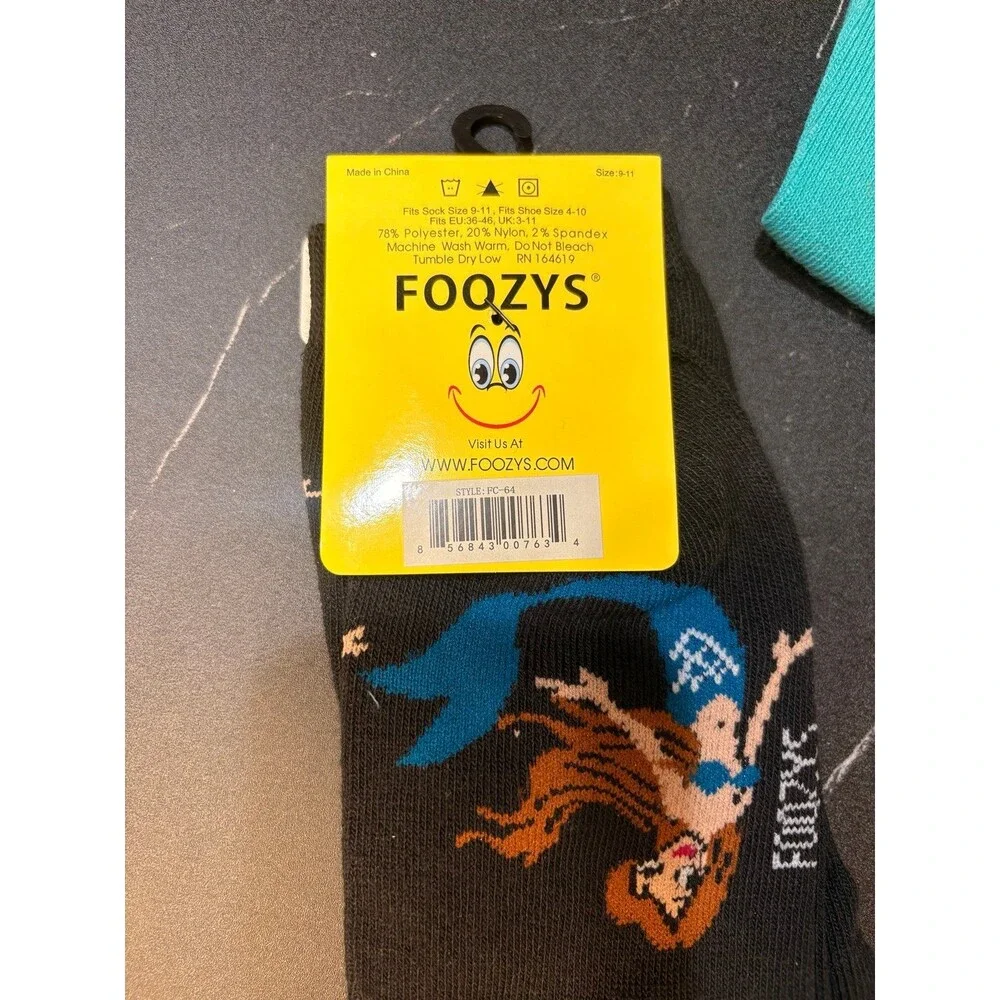 Foozys‎ Novelty Socks Mermaid Design Set of 2